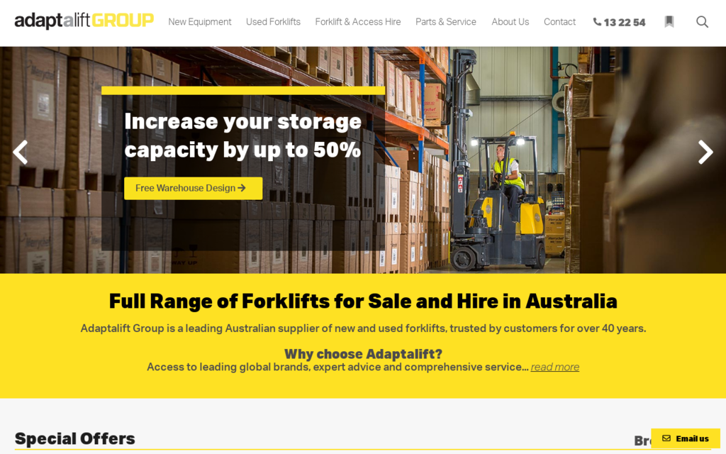 Adaptalift Hyster